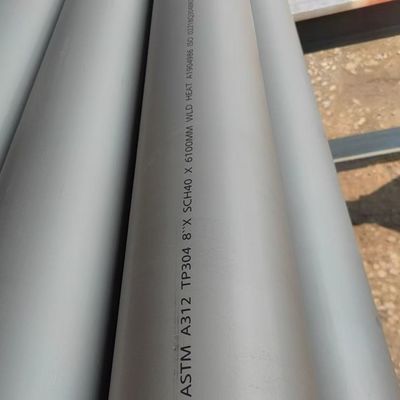 İyi bir fiyat. 304 316 316L  Acid-washed Matte Seamless Stainless Steel Pipe For Drinking Water Transportation çevrimiçi