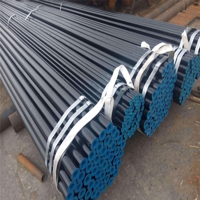 Hassas Çelik Boru DIN 1629 St44.0 Dikişsiz Çelik Borular 6m - 24m Plastik Kapak