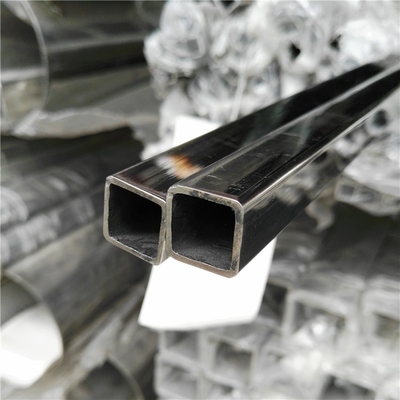 Q235b P235GH 2x2 4X4 200*200*8*12m Metal 304L/316/316L Paslanmaz Çelik Dikdörtgen Kare Boru
