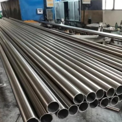 Düz Dikiş Kaynaklı Paslanmaz Çelik Boru ASTM A312 A554 İletim İçin 50mm 20 İnç