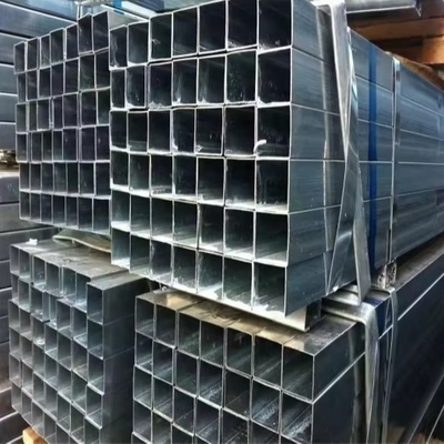 Good price Q235 Q345 Sıcak daldırma kaynaklı galvanizli çelik kare boru sıvı taşımak için çevrimiçi
