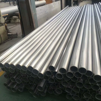 Good price 7.93g/cm3 cilalanmış gümüş 304 paslanmaz çelik tüpleri Erime Noktası 1454°C 6mm OD çevrimiçi