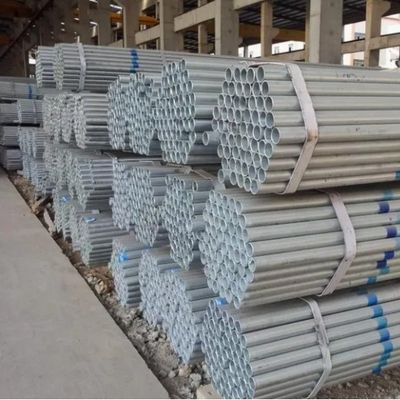 ASTM A53 Gr.B DN100 ERW Gaz iletimi için sıcak daldırılmış galvanizli çelik boru
