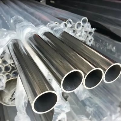 ASTM A240 SUS304 Paslanmaz Çelik Dikişsiz Soğuk Haddelenmiş Boru, Merdiven Korkuluğu İçin