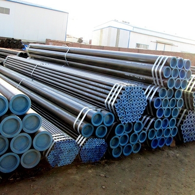 Fosfatlama Endüstriyel Dikişsiz Çelik Akışkan Boru Kalınlığı 0.8mm ST35