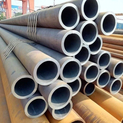 SA106 Yuvarlak Dikişsiz Çelik Borular Düz Uçlu Vernik Standart