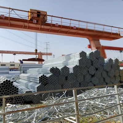 Güç Kulesi için Özel OD 0.5 İnç Galvanizli Çelik Boru Dikişsiz Yuvarlak Boru