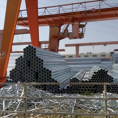Good price SGCD Sıcak Daldırma Galvanizli Yuvarlak Çelik Boru Borusu 219 MM Çap çevrimiçi