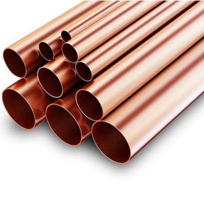 Good price H62 H65 DN16 DN40 Klima Soğutma için% 99.9 Saf Pirinç Bakır Dikişsiz Metal Borular çevrimiçi