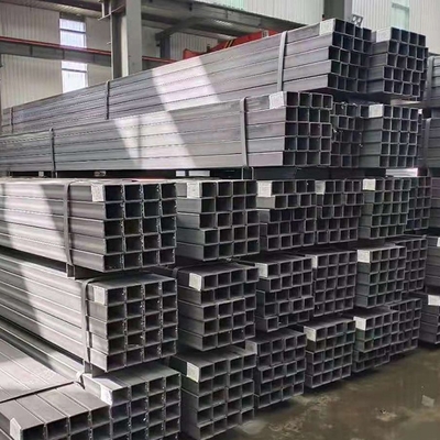 Dikdörtgen ASTM 179 Sıcak Haddelenmiş siyah çelik ERW Çelik Yapısal Boru 40*60
